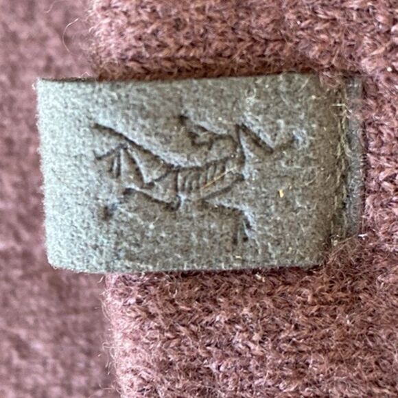 Arc'teryx Plum Rose Wool Blend Scarf Ski Snowboarding Casual Winter - Picture 4 of 11